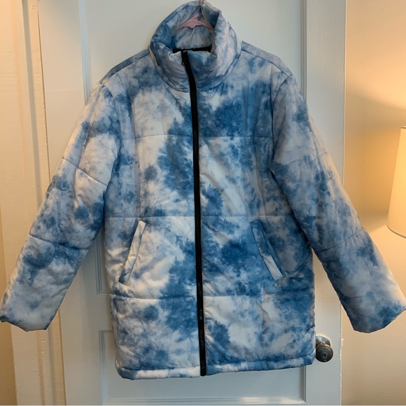 Need Supply Co Which We Want Oversized Tie Dye Puffer Sz M - Picture 3 of 5